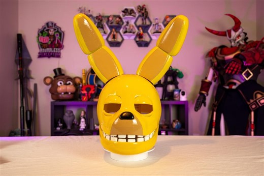 Spring Trap Bonnie 3D Printed Five Nights at Freddie's Helmet - Etsy