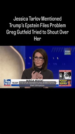 Decoding Fox News on Instagram: "Jessica Tarlov mentioned some reasons voters have soured on Trump. She brought up that Trump has an ‘Epstein file problem’ Greg Gutfeld bellowed over her. Fox News has mostly ignored the Epstein files since this Summer when Trump made it clear he didn’t want to talk about them. #decodingfoxnews #trump #jeffreyepstein #greggutfeld #jessicatarlov"