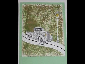 #16 Gilding Wax Technique on embossed paper