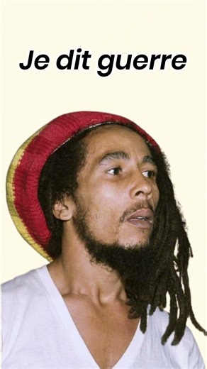 Traduction en français de la chanson War de Bob Marley #viral #bobmarley #reggae #lyricsfr