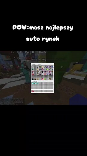 Najlepszy auto rynek w Minecraft