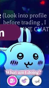 Making a neon mouse then releasing it #adoptmeroblox