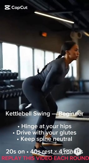 Stop Doing Kettlebell Swings Wrong | Beginner Form Fix in 10 Seconds