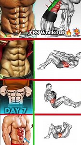 full six pack home workout plan 💪🥵 #cutweight #workout #shoulder #chest#sixpack#back#legs #triceps