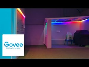 How to Install PERMANENT Outdoor RGB Lights Strips like a PRO - Govee H6172 | Aluminum Strip Trick