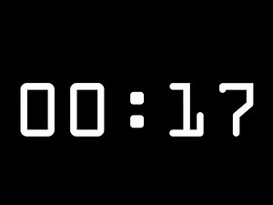 17 Second Timer with Alarm (Count Up Stopwatch)