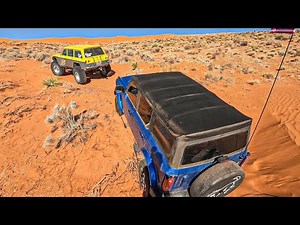 Ford Bronco Lost In The Desert Dunes At 105 Degrees