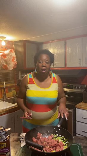 Cooking a Delicious Stew Recipe in a Cozy Kitchen