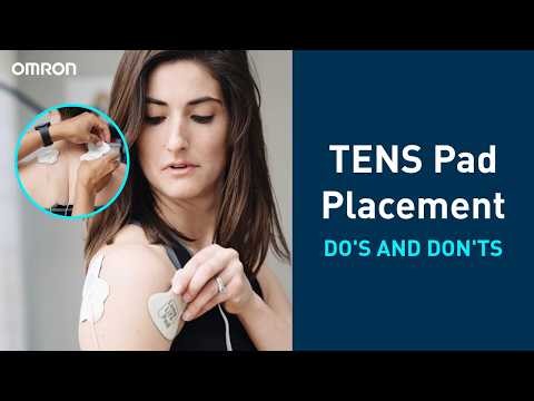 Pad Placement 101: How to Use Your OMRON TENS Unit