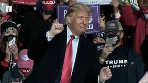 170K views · 1.4K reactions | Trump has been boogying down for votes at his campaign rallies, but some people aren’t thrilled with his dance moves. | HuffPost | Facebook