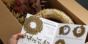 These DIY Autumn Wreath kits are the perfect way to brighten someone's day