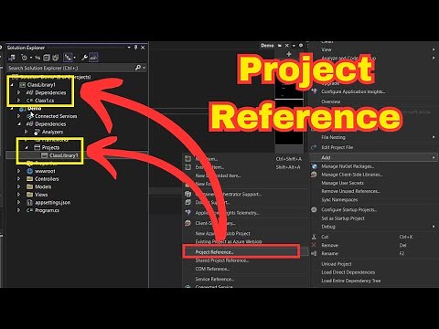 How To Reference A Project In .Net C#