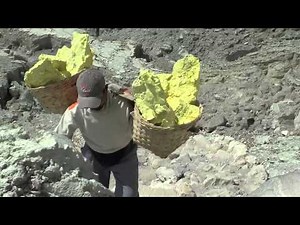 Soufre du Kawah Ijen