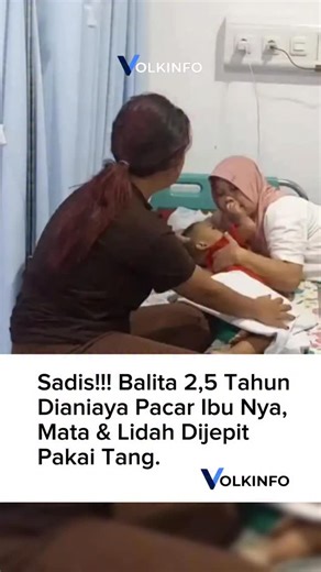 VOLKINFO on Instagram: "Seorang pria berinisial IP (30) diduga tega menganiaya balita berinisial NA yang baru berusia 2,5 tahun di wilayah Karawang Barat, Kabupaten Karawang. Peristiwa tersebut terjadi pada Kamis (12/2) sekitar pukul 02.00 WIB di sebuah kamar hotel. Kasi Humas Polres Karawang, Ipda Cep Wildan, menjelaskan bahwa korban mengalami luka serius berdasarkan hasil visum. “Berdasarkan hasil visum, korban berinisial NA yang baru berusia 2,5 tahun mengalami luka serius akibat tindakan pen