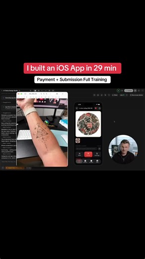 Try RORK MAX in profile. I built a full iOS app in 28 minutes. Frontend, backend, cloud services, RevenueCat payments, paywall, App Store Connect setup, and screenshots. This is getting ridiculous.