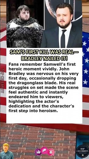 Sam’s first kill was real—Bradley nailed it!