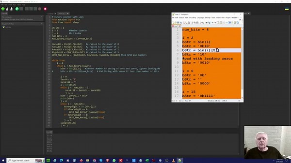 Lesson 3 Homework for Paul McWhorter's tutorial series on the RPi Pico