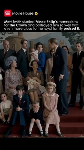 Matt Smith potrayed Prince Philip even Royal impressed