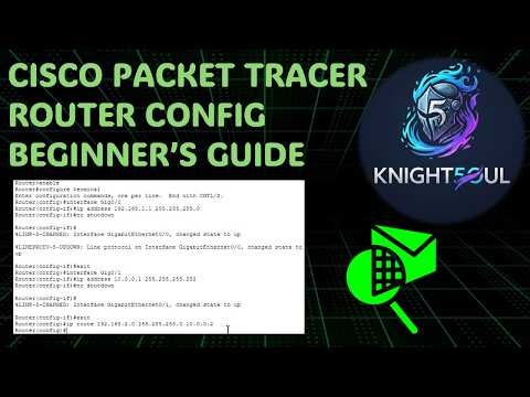 Configure a Router in Cisco Packet Tracer Simply Explained