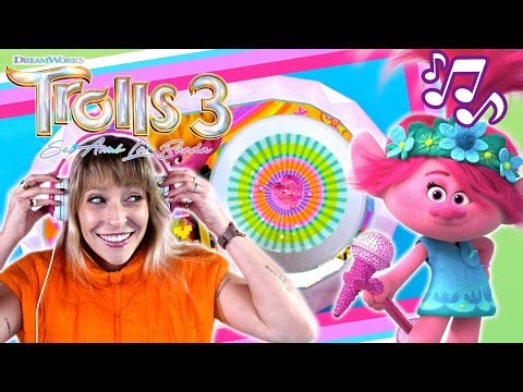 DJ mezcla tu música favorita de Trolls con este juguete mezclador de DJ | Trolls 3: Se Armó La Banda