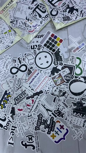 Mathematics Stickers ចូលច្រើនណាស់បងបងហើយស្អាតៗទៀតបងបង អ្នកណាចូលចិត្តគណិតវិទ្យាដឹងតែត្រូវចិត្តតែម្តងហើយ 😍😍 #math #mathematic #stickers #fanmath
