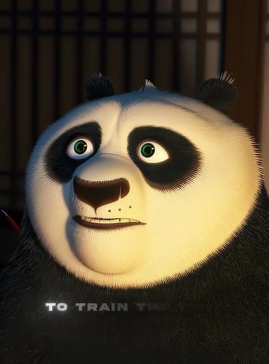Training the True Dragon Warrior with Po from Kung Fu Panda
