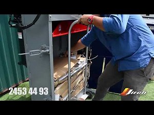 Compactadora y embaladora de cartón - Industrial Jireh