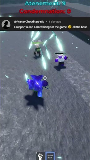 day 30 of building my own original anime fighting game 💥 #zaijutsunokengen #robloxanime