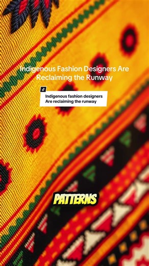 Indigenous fashion designers are reclaiming the runway. Reclaiming fashion: celebrating native voices and culture. \t\tNative fashion designers \t\tIndigenous runway success \t\tNative-owned fashion brands \t\tBeadwork in modern fashion \t\tCultural fashion reclaimed #NativeFashion #IndigenousDesign #BethanyYellowtail #NativeCreatives #CulturalStyle