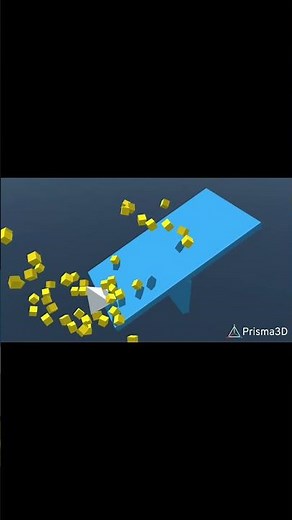 Satisfying 3D Cube Explosion Effect Prisma3D Animation #birr3d #3dmodeling