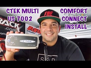 CTEK MULTI US 7002 Comfort Connect Eyelet Installation