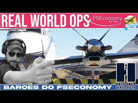 🔴LIVE FS2020 - BARÕES DO FSEconomy | REAL WORLD OPS (EP.24)