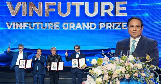 Toàn cảnh Lễ trao giải VinFuture 2024 - giải thưởng Khoa học công nghệ lớn nhất hành tinh do người Việt sáng lập