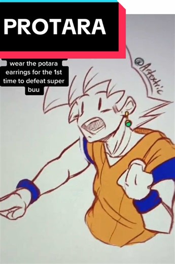 Goku y Vegeta: La fusión humorística con los Potara