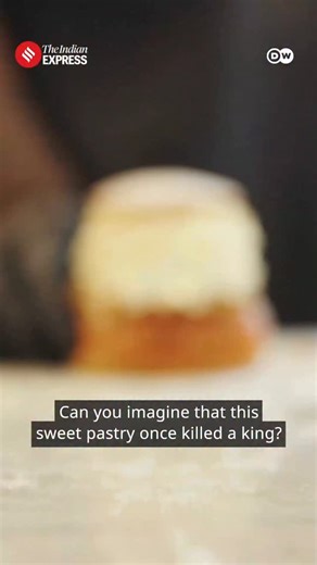 Semla is so delicious it’s said a Swedish king once gorged himself to death on it. What’s the story behind this pastry? #Semla #Swedishfood #DW | Indian Express