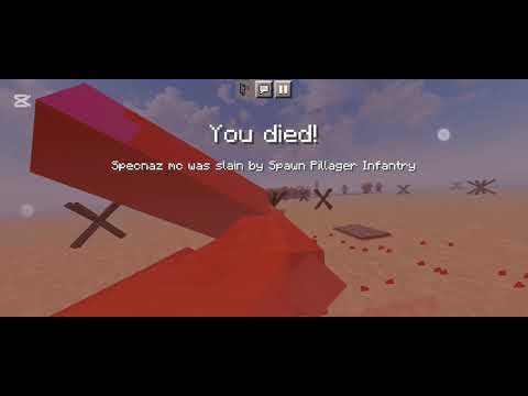 Trench warfare in Minecraft | map made by me