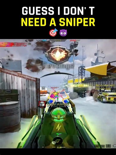 CARRYING WITHOUT A SNIPER 😤 #codm #codmobile #viral
