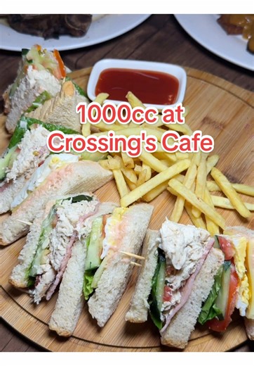 Enjoy Big Coffee at Crossing's Cafe in Angeles City