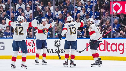 Panthers score 6, push Maple Leafs to brink with Game 5 victory