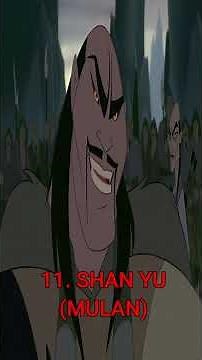 My top 20 favourite Disney villains #Disney #Pixar #Movie #Movies #Film #Films #Villain #Villains