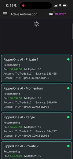 TruTrade RipperONE AI Private Client Edition Makes Another $33,283.75 On Today's Trading! #trutrade