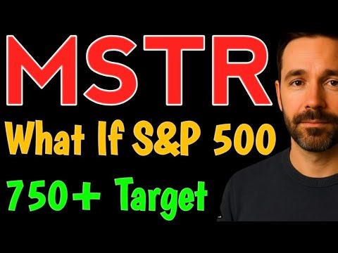 MSTR The S&P 500 Super-Squeeze Explained. 750+ price target possible? MicroStrategy stock analysis