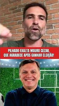 "É UMA HONRA!" PILHADO EXALTA MAURO CEZAR APÓS COMENTARISTA GANHAR PREMIAÇÃO!