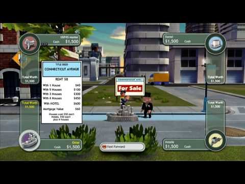 Monopoly Streets Xbox360 Part 1 720p HD Gameplay