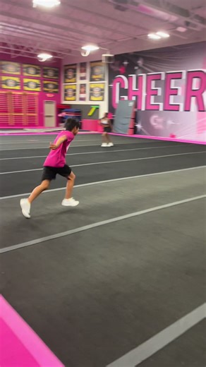Same kid, different uniform 🥲 #cheerleading #archernelson #tumbling #tglc #miami