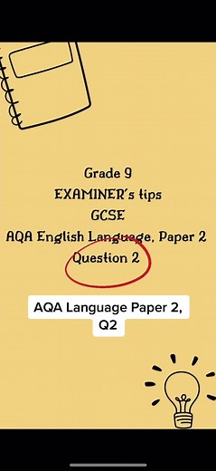 GCSE English Language Paper 2 Question 2 Tips