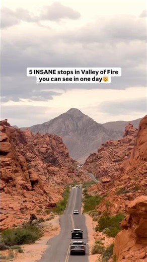 5 things to do in Valley of Fire State Park🏜️ #valleyoffire