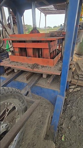 See how bricks are made with a machine