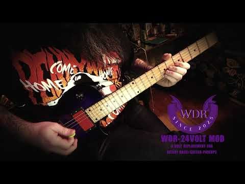 WDR-24Volt-Mod For EMG Pickups (Audio Demo) Soldano - SLO 100 N.A.M. Capture