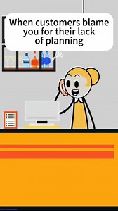 56K views · 483 reactions | When customers blame you for their lack of planning #animation #usa #funny #customerservice #work | Jackimation | Facebook